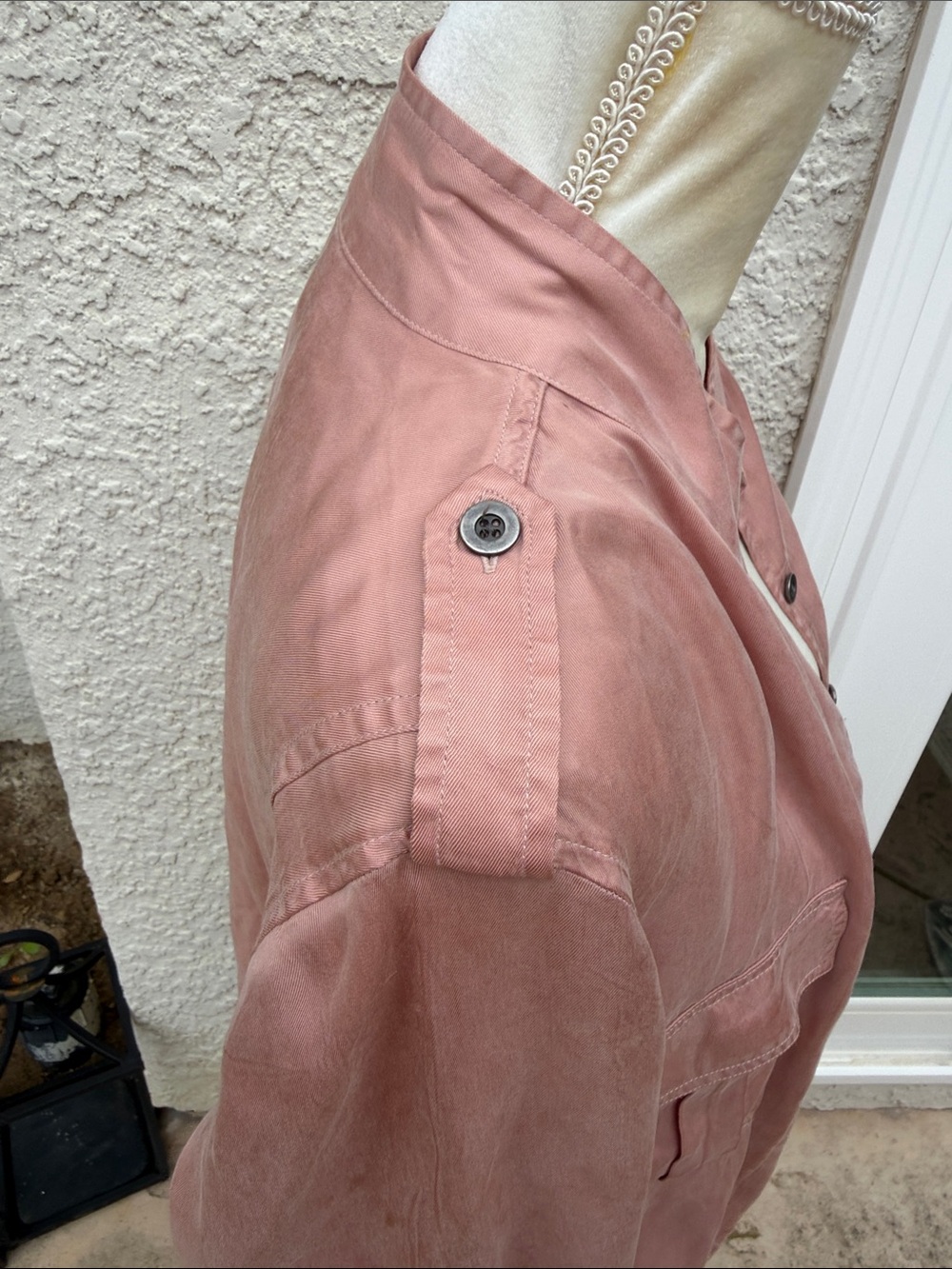 Rails Rowen Blush Lightweight Bomber Jacket Women's Size S - Picture 6 of 13